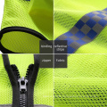 High Quality Custom Multi Pockets Oxford Clothing  Hi Vis Reflective Safety Vest